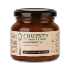 Chutney de manzanas Recetas de Entonces