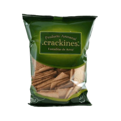 Crackines de arroz