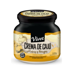 Crema de castañas con curry y hongos Vivet 220 gr