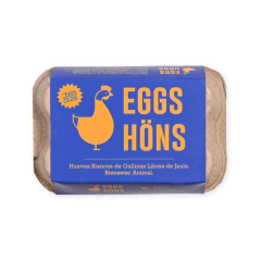 Huevos de gallinas libres x6 Eggs Hons