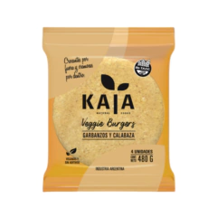 Hamburguesas veganas de garbanzos y calabaza Kaia