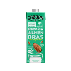 Bebida de almendras sin azúcar Cocoon 1 l