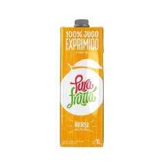 Jugo exprimido de naranja Pura Frutta 1 l