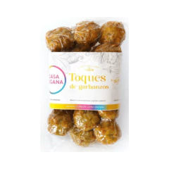 Toques de garbanzos Casa vegana
