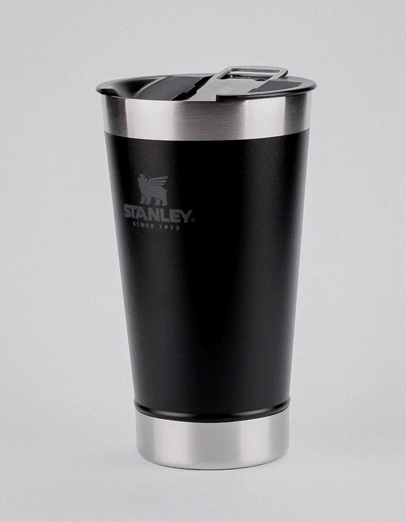 Vaso térmico Stanley Classic Stay Chill color black matte 473mL