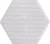 Placa Hexagonal Hama Beads Perler Midi 15 x 15cm PHM15C