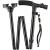 Baston Plegable Para Caminar Con Luz Led Base Articulada HD2082 - MUNDONOVEDAD