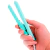 Plancha Mini Viajera Portatil Cerámica Plano Cabello Pelo 602 - comprar online