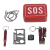 Kit De Supervivencia Sos Caja Herramientas Multiusos Camping EMT08