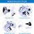 Gafas Lupa Visera Luz Led Recargable Lente Optivisor 9892B2C en internet