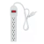 Regleta Electrica Multitoma Toma Corriente Oficina Luces ECA52 - comprar online