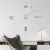 Reloj De Pared 3d Grande Diseño Moderno Decorativo Barberia ZH1806 - tienda online