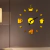 Reloj De Pared 3d Grande Diseño Moderno Decorativo Cafeteria ZH1747 - MUNDONOVEDAD