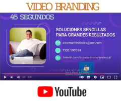 KIT 1 VIDEO BRANDING Describe tu imagen en menos video 45 segundos en internet