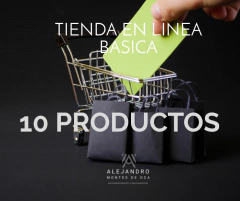 TIENDA EN LINEA BASICO 10 PRODUCTOS