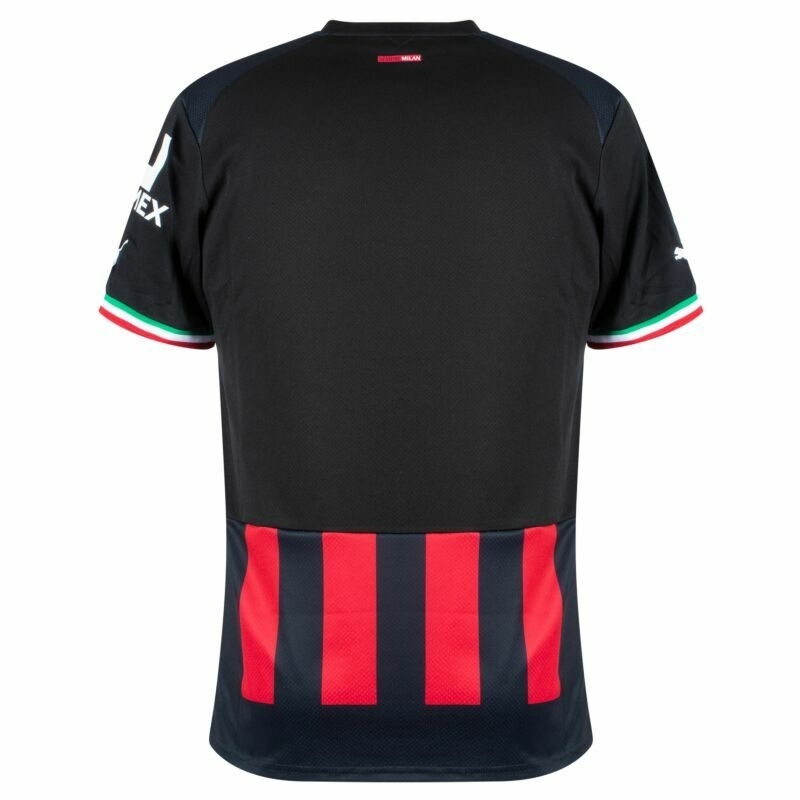 Camisa AC Milan Home 22/23 Puma Masculina - Vermelha e Preta