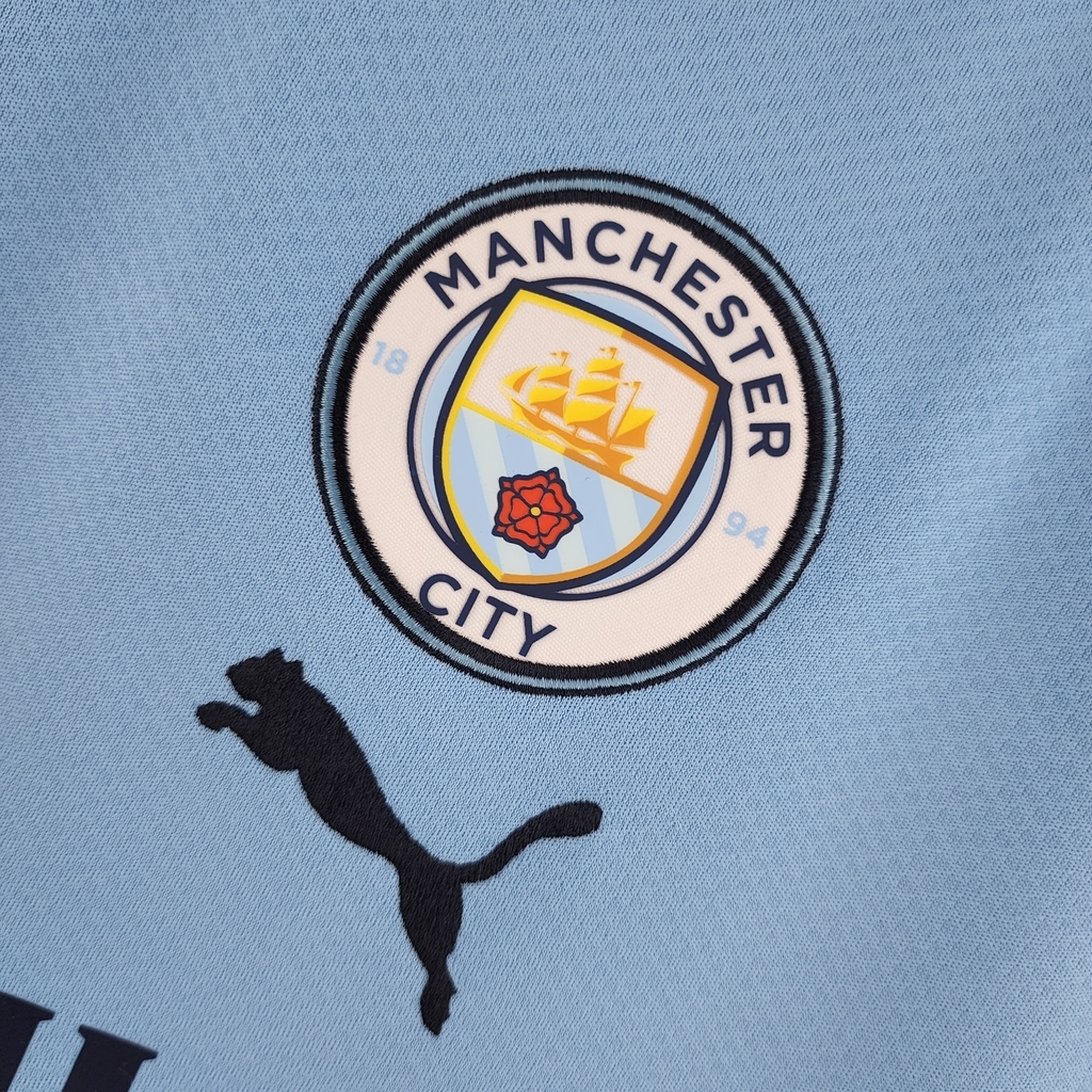 Camisa Masculino Manchester City 22/23 Home Azul - Puma