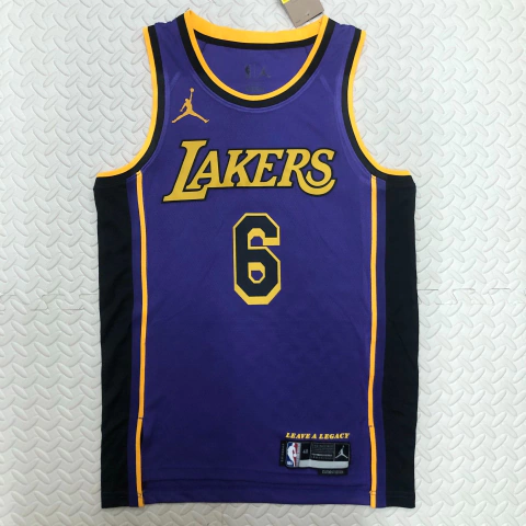 Los Angeles Lakers Jordan Statement Name & Number T-Shirt - LeBron James -  Mens
