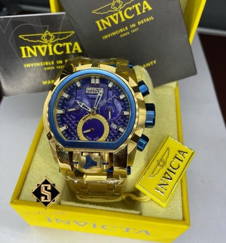 Comprar Relógio Masculino Invicta Zeus Magnum Linha Gold One