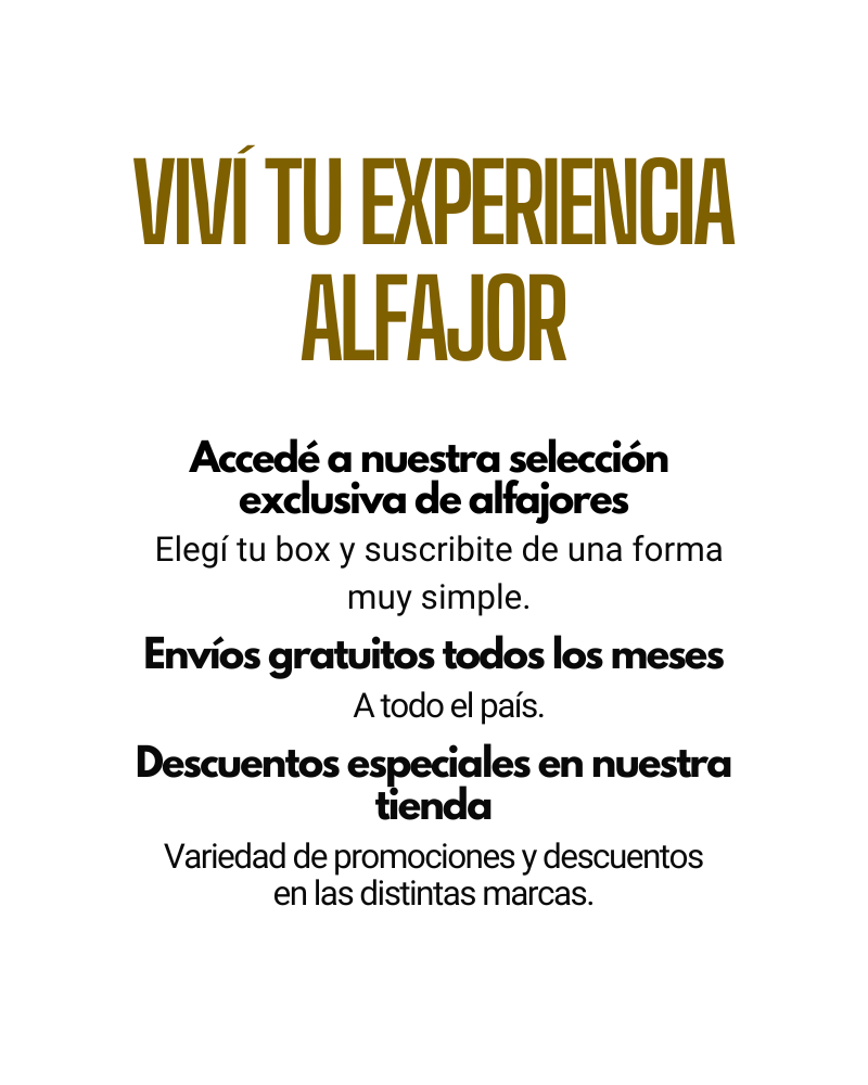 Suscripción a Almacén alfajor