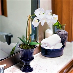 Arranjo de Flores Artificiais Orquideas
