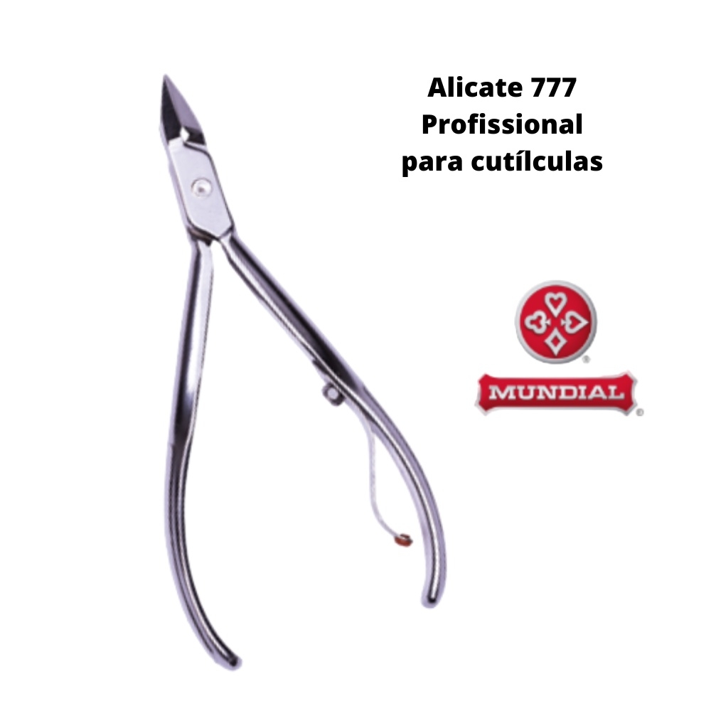 Alicate Cutícula Profissional 777 Mundial 4685