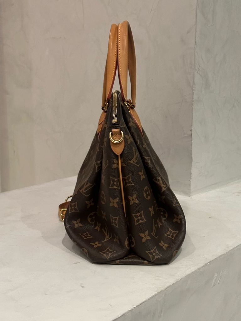 Louis Vuitton Monogram Rivoli MM Bag Brown