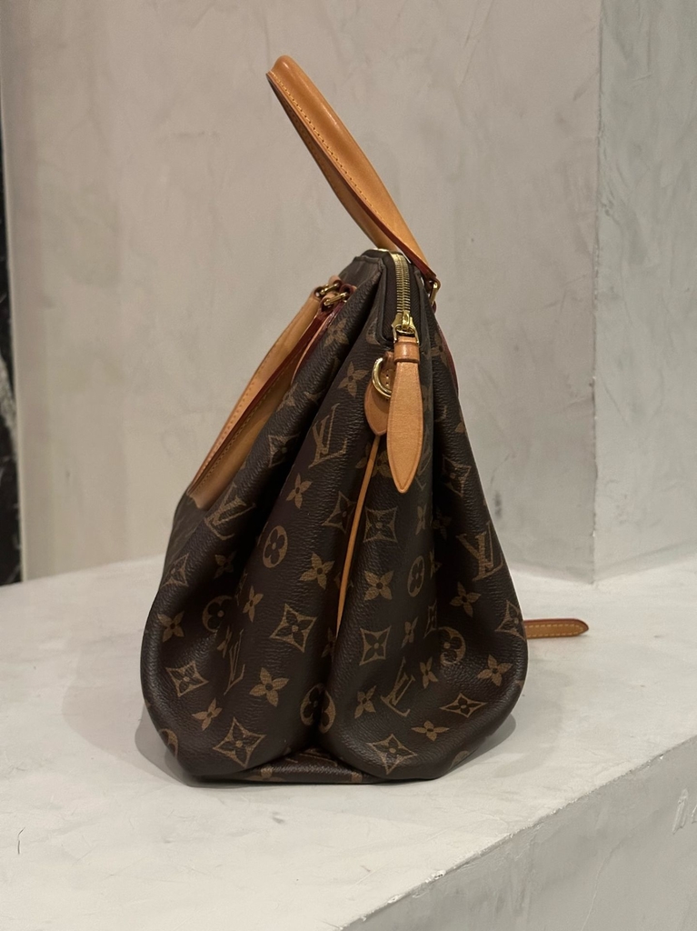 Louis Vuitton Monogram Rivoli MM Bag Brown