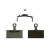 Par de pastillas de freno a disco NE-5006 NEW EVOLUTION