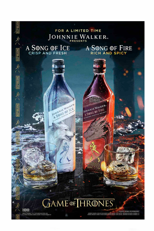 Johnnie Walker A Song of Ice and Fire - O Cão Engarrafado