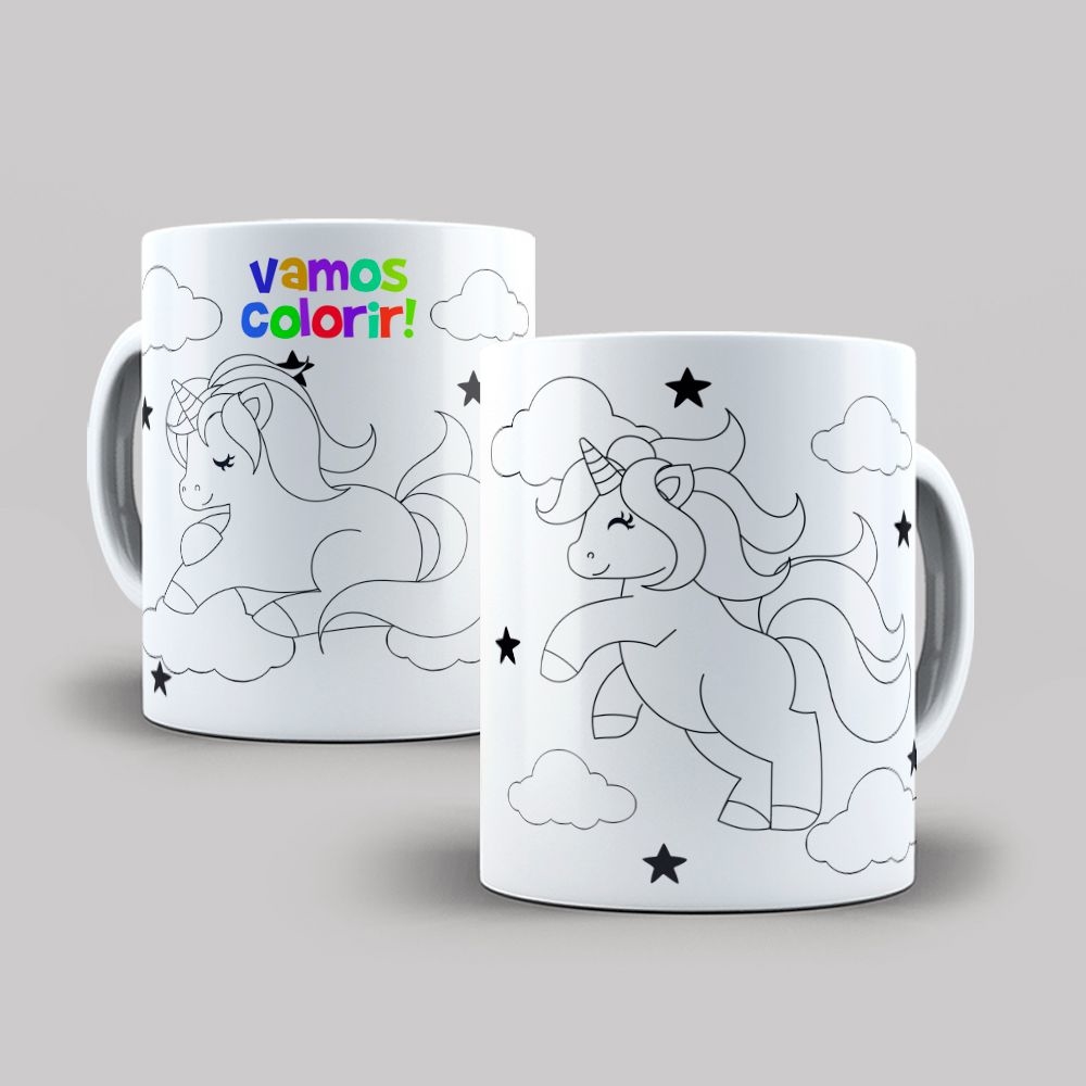 My Little Pony Caneca + Tigela + Livro para Colorir com 100