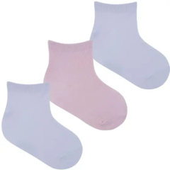 KIT MEIA LISA C/3 CANO ALTO CONF INF PIMPOLHO - comprar online