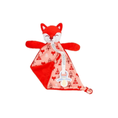 NANINHA C/ PRENDEDOR CHUPETA VERMELHO/RAPOSA AC INF PIMPOLHO