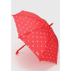 GUARDA CHUVA VERMELHO/CORACAO AC INF PIMPOLHO