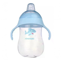 COPO DE TREINAMENTO 360ML AZUL/TUBARÃO AC INF PIMPOLHO