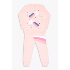 PIJAMA MODAL ROSA MAUVE CONF INF DEDEKA