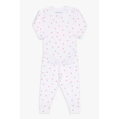CONJUNTO BODY CANELADO MORANGUINHOS F. BRANCO CONF INF DEDEKA