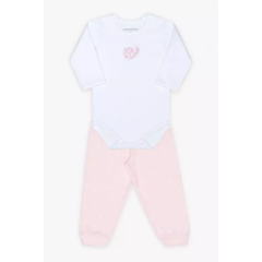 CONJUNTO BODY SUEDINE PRIME MARGARIDAS CONF INF DEDEKA
