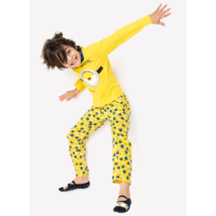 PIJAMA ML MINIONS MNO AMARELO CONF INF PUKET