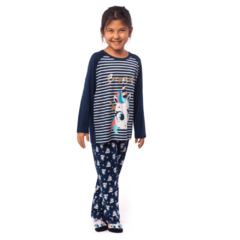 PIJAMA ML VISCO UNICORNIO AZM CONF INF PUKET