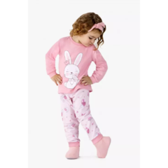 PIJAMA MOLETINHO COELHINHA DO BOSQUE CONF INF DEDEKA