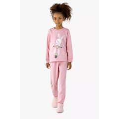 PIJAMA MOLETINHO ROSE CONF INF DEDEKA