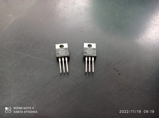 Joint Torique Injecteur Lot De Transistors NPN TIP122 TO-220 - Par 2, 5 Ou 10 Pièces, Pour Amplificateurs Et Contrôle De Moteur Transistor Puissance TO220 - Foto 7