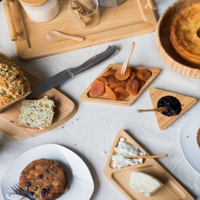 Kit de 6 Mini Garfos de Bambu