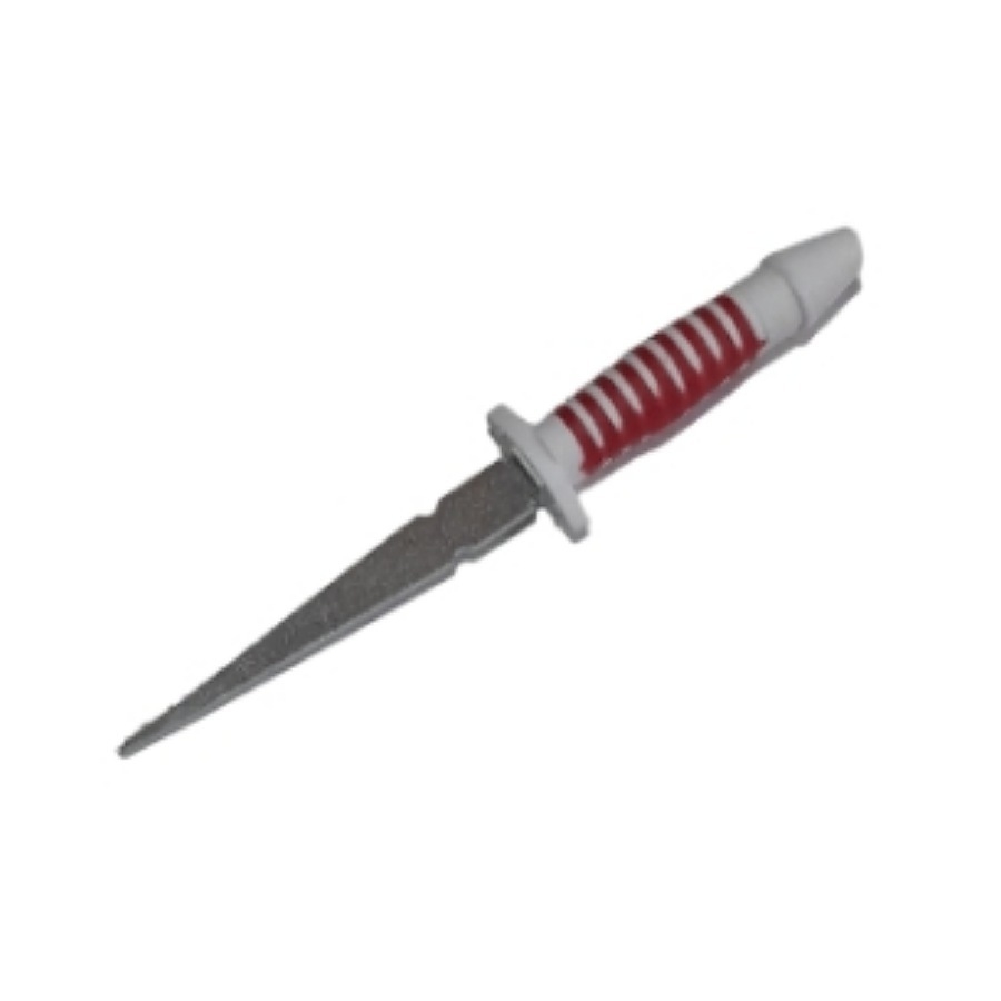 Punhal Zé Pilintra- punhal branco com vermelho- punhal malandra-