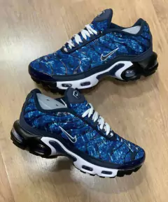 Tênis Nike Tn –Azul, preto e branco