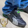 Tênis puma Disc- Preto, cinza e verde