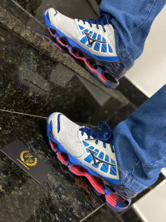 Tênis Mizuno Wave Prophecy 9 – Branco e Azul