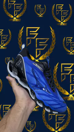 Tênis Mizuno Wave Prophecy 11 – Azul e Preto