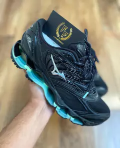 Tênis Mizuno Wave Prophecy 8 – Preto e Verde
